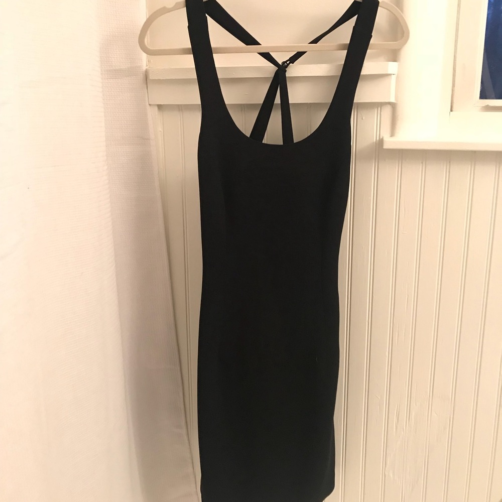 Knockout Black Dress in size 8.